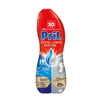Pril Excellence Duo Gel Igiene 30 Lavaggi
