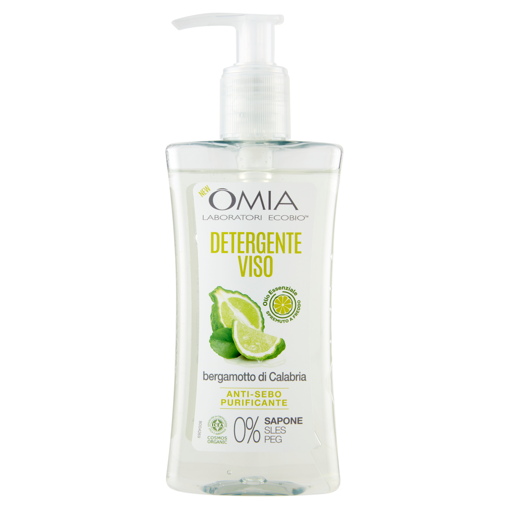 Omia Laboratori Ecobio Detergente Viso Bergamotto Di Calabria 200ml, , large