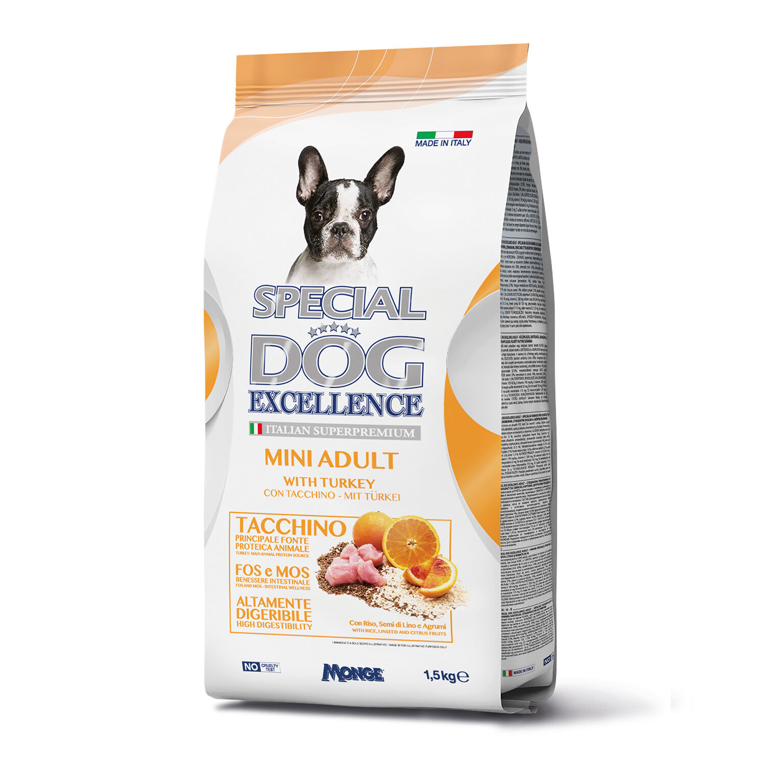 Special Dog Excellence Mini Adult Tacchino 1.5 kg - -