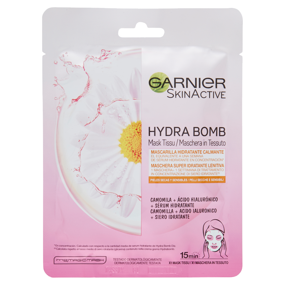Garnier Hydra Bomb Maschera Lenitiva 28g - -
