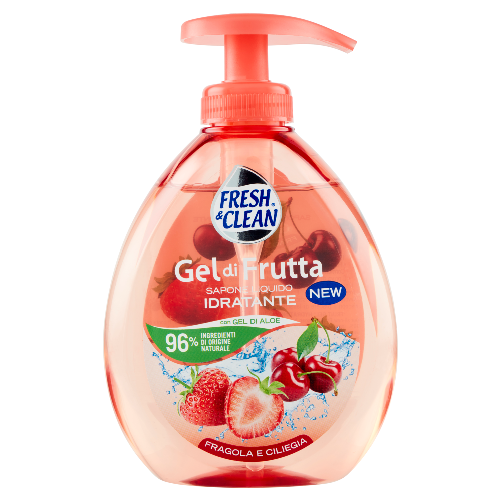 Fresh & Clean Gel di Frutta Sapone Liquido Idratante 300 ml - Profumazione Assortita, , large