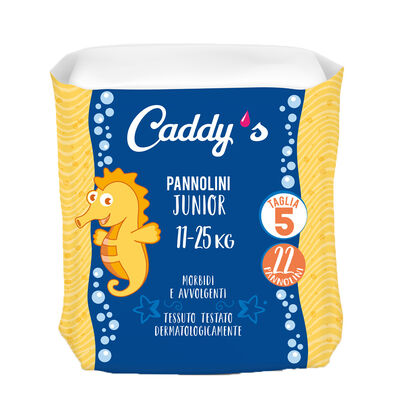 Caddy's Pannolini Junior (11-25 Kg) 22 Pezzi