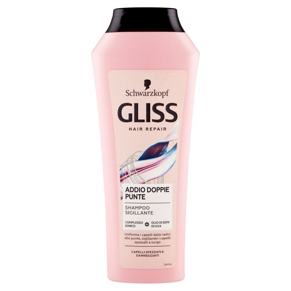 Gliss Hair Repair Addio Doppie Punte Shampoo Sigillante 250 ml - -