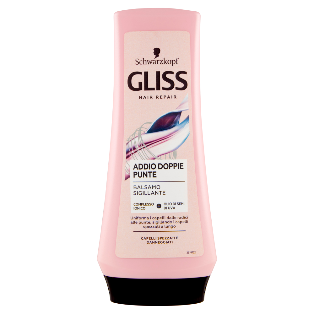 Gliss Hair Repair Addio Doppie Punte Balsamo Sigillante 200 ml, , large
