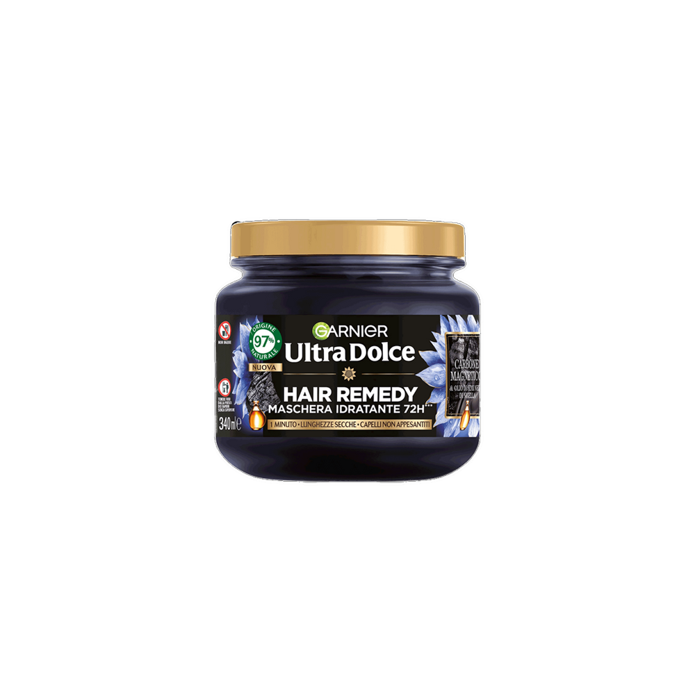 Garnier Ultra Dolce Maschera Carbone 340ml - -