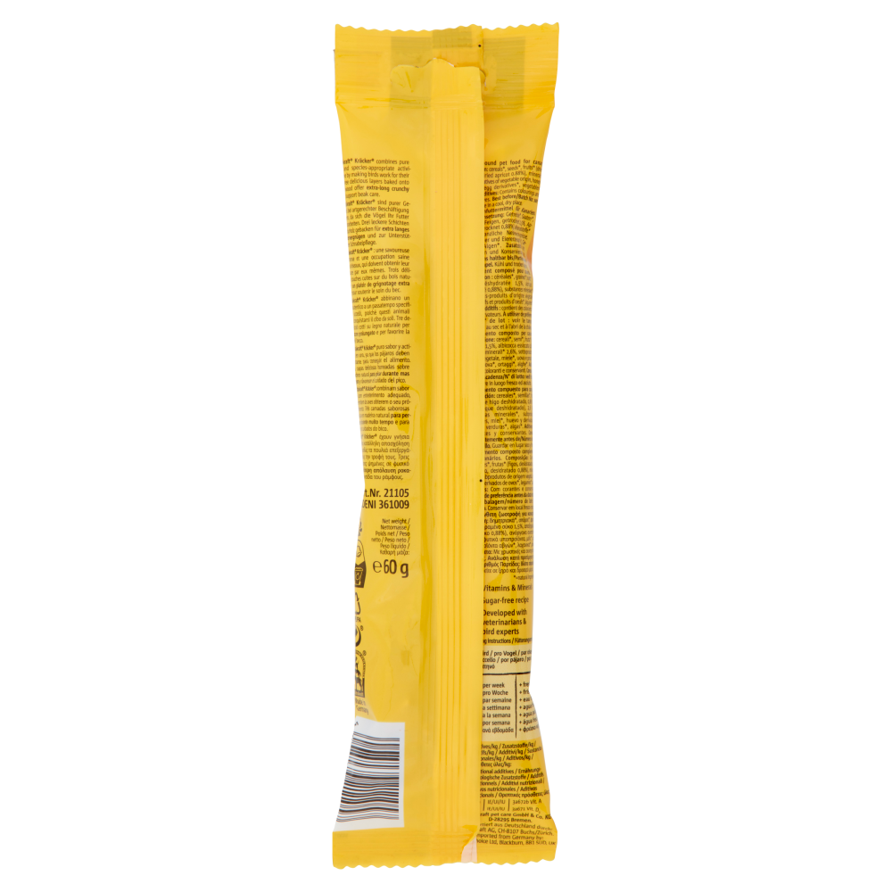 Vitakraft Kräcker Original + Albicocca & Fico Canarini 2 Pezzi 60 g, , large