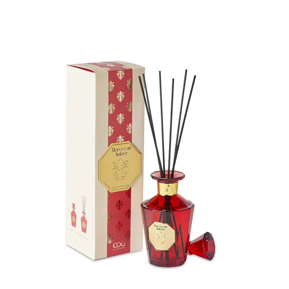 EDG Profumatore per Ambiente Goldlily Moroccan Amber con Bastoncini 230ml - -