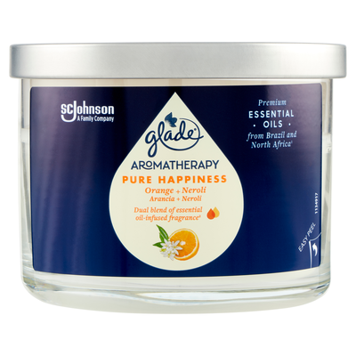 Glade Aromatherapy Candela Pure Happiness 260gr