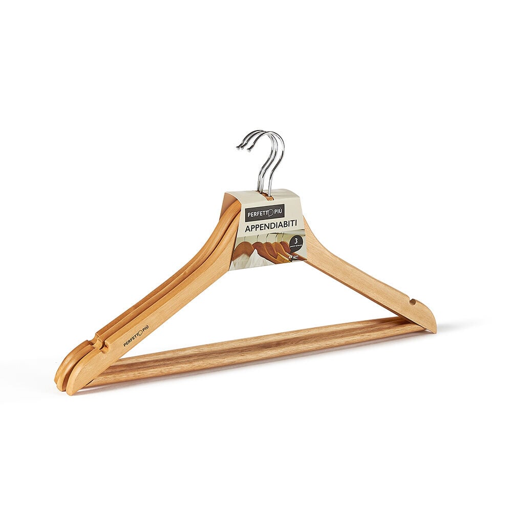 Perfetto Factory Attaccapanni in Legno Tris A.506A, , large
