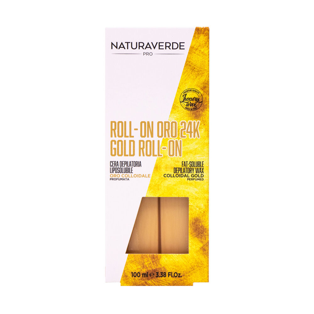 Naturaverde Oro Gold Roll-On Cera Depilatoria 100 ml, , large