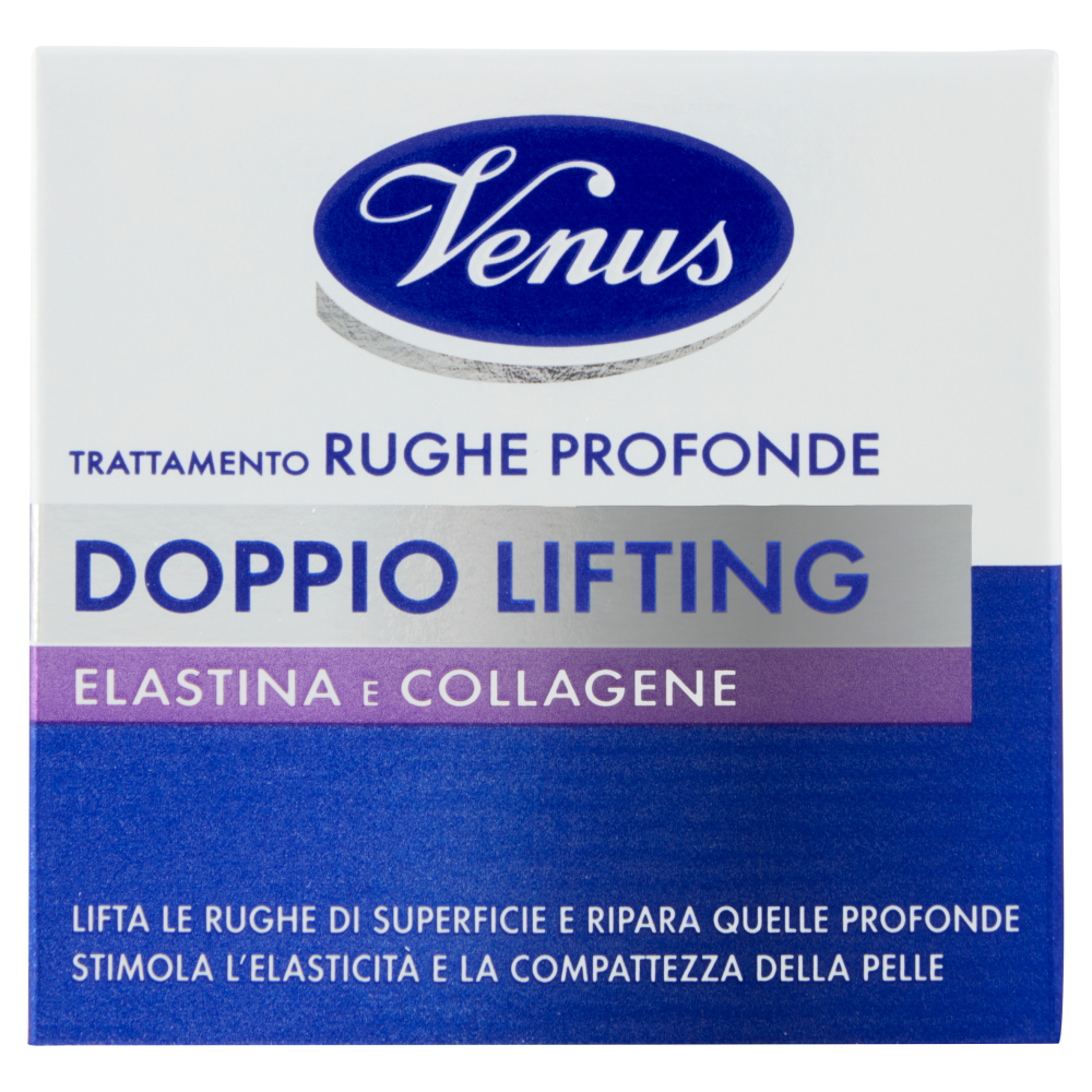 Venus Trattamento Rughe Profonde Doppio Lifting Elastina e Collagene 50 ml, , large