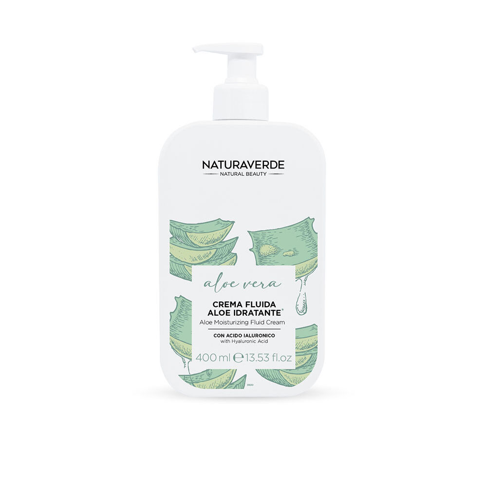 Natura Verde Crema Corpo Idratante Aloe 400 ml, , large