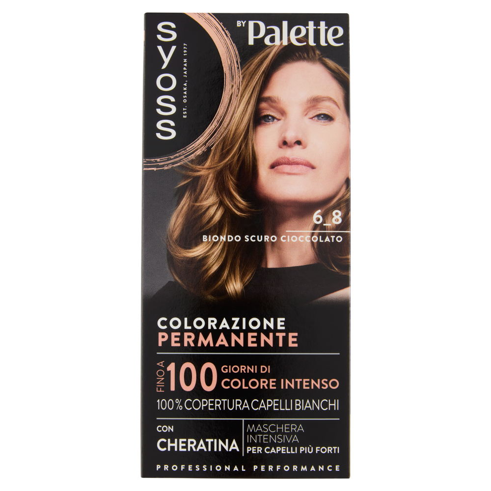 Syoss By Palette Colorazione Permanente 6.8 Biondo Scuro - -
