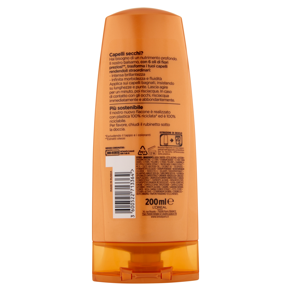 Elvive Olio Straordinario Balsamo Nutriente 200 ml, , large