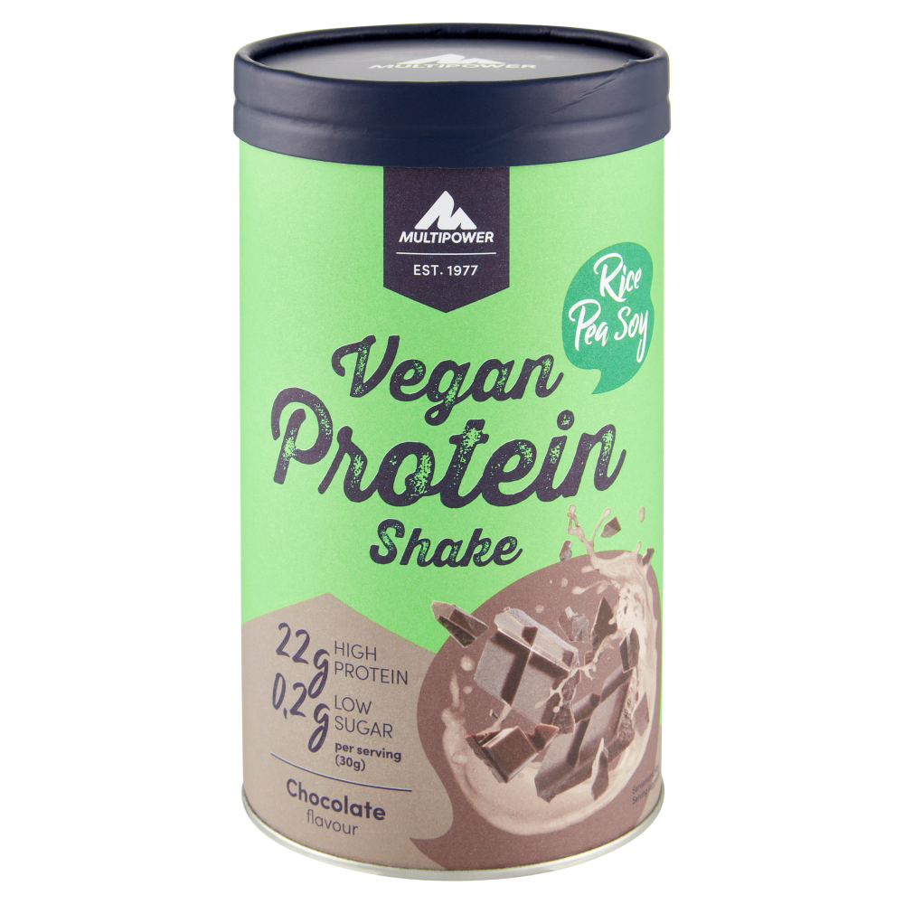 Multipower Vegan Protein Shake Chocolate 420 g, , large