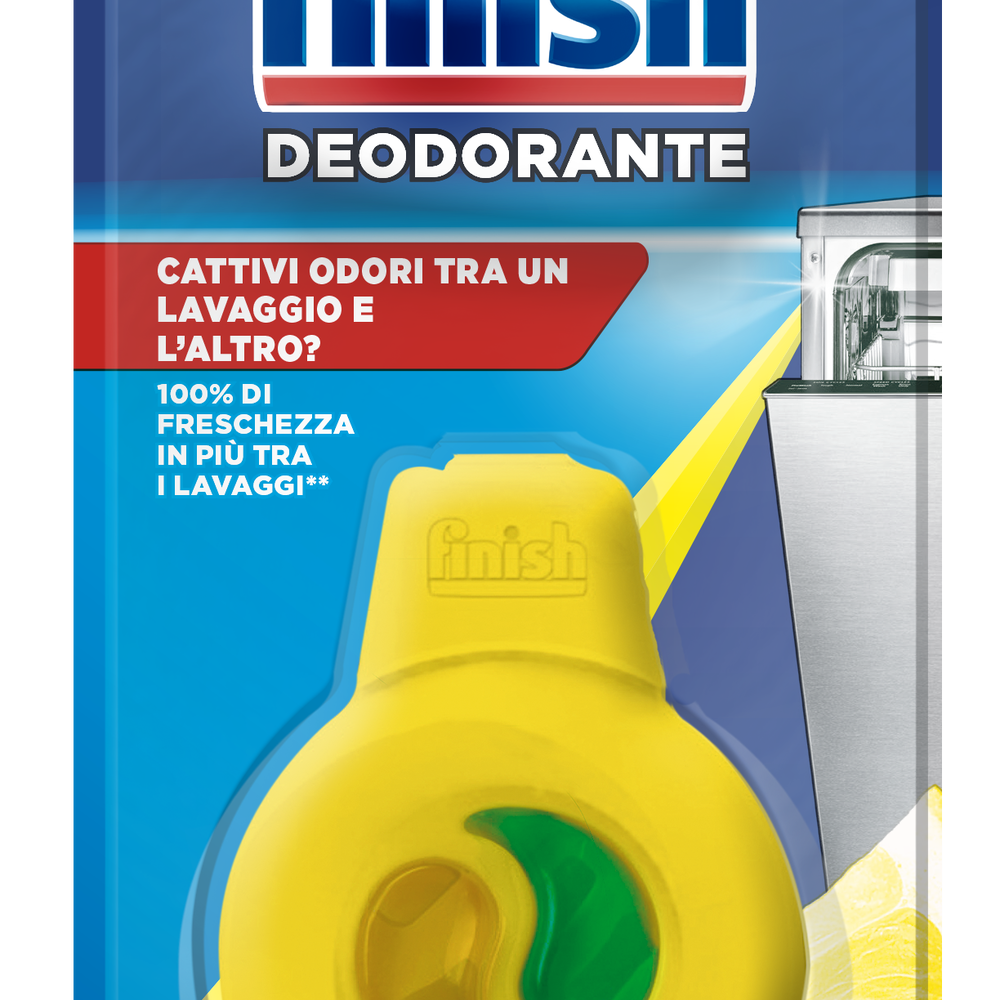 Finish Deodorante Assortito Deodorante Lavastoviglie 4 ml, , large
