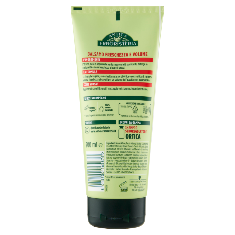 Antica Erboristeria Balsamo Freschezza e Volume Ortica 200 ml, , large