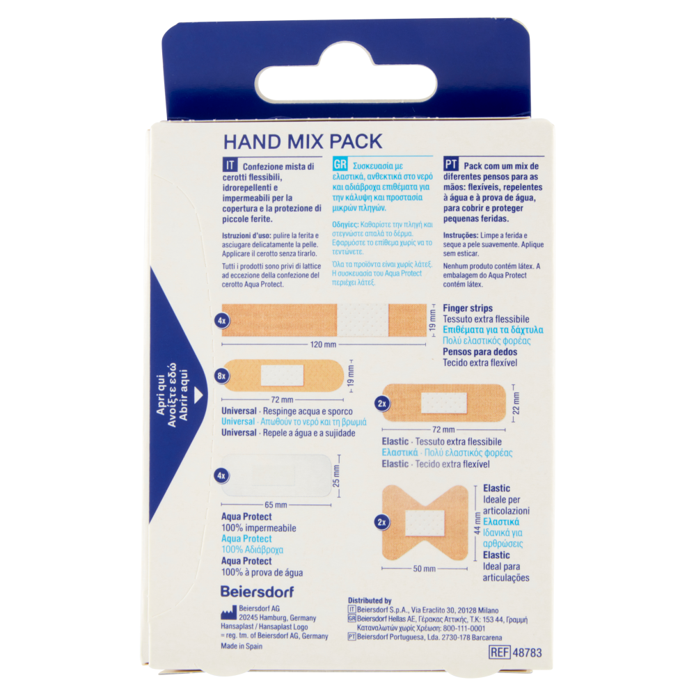 Hansaplast Cerotti Misti Mani/Dita Mix Pack 20 pezzi	, , large