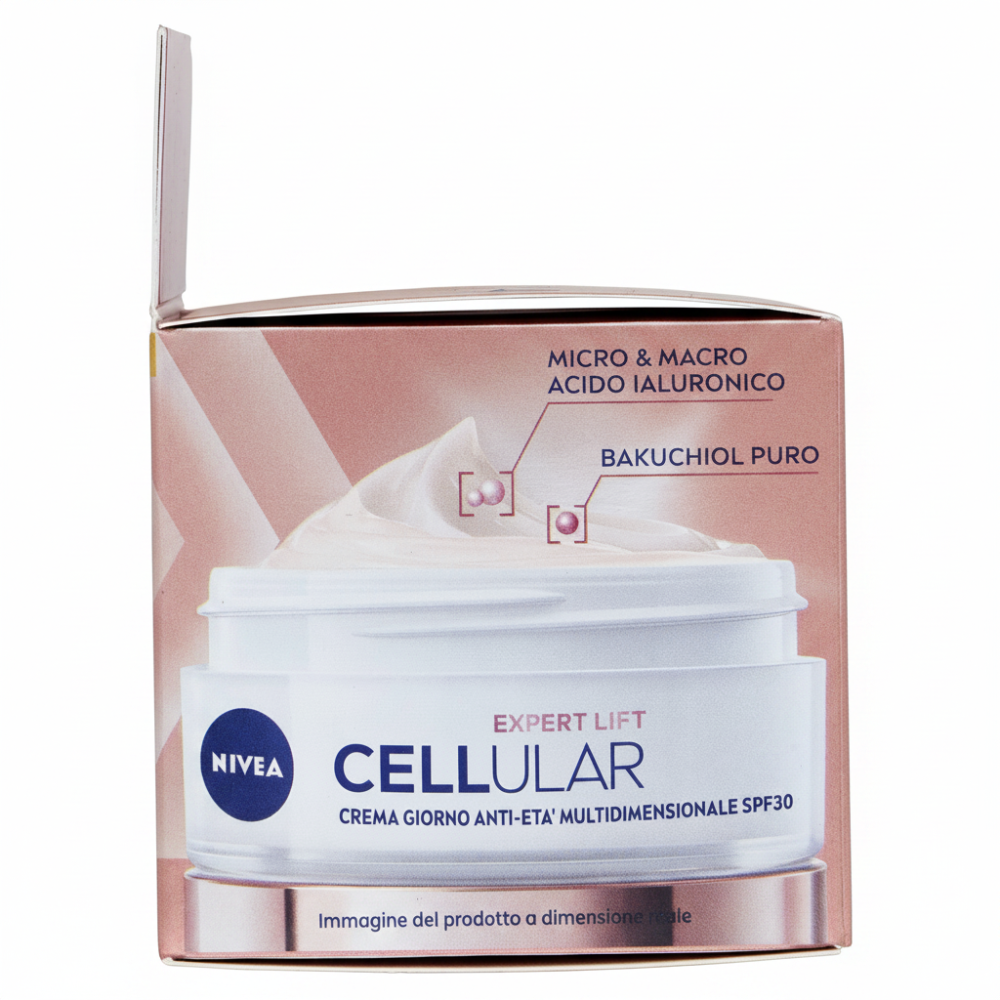 Nivea Expert Lift Cellular Crema Giorno Anti-Et&agrave; Multidimensionale SPF 30 50 ml, , large