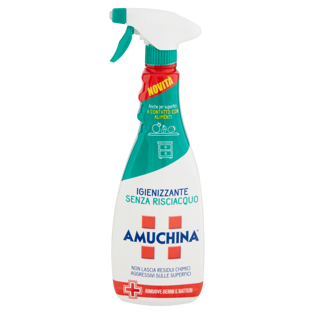 Amuchina Spray Senza Risciacquo 750ml, , large