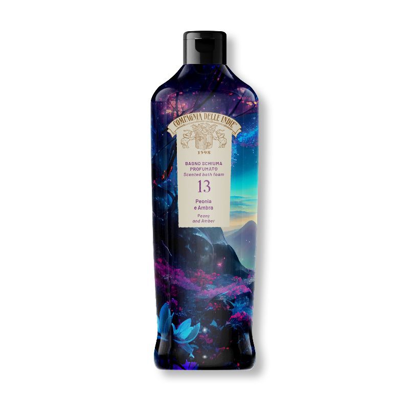 Compagnie delle Indie Bagnoschiuma N.13 Peonia e Ambra 500ml - -