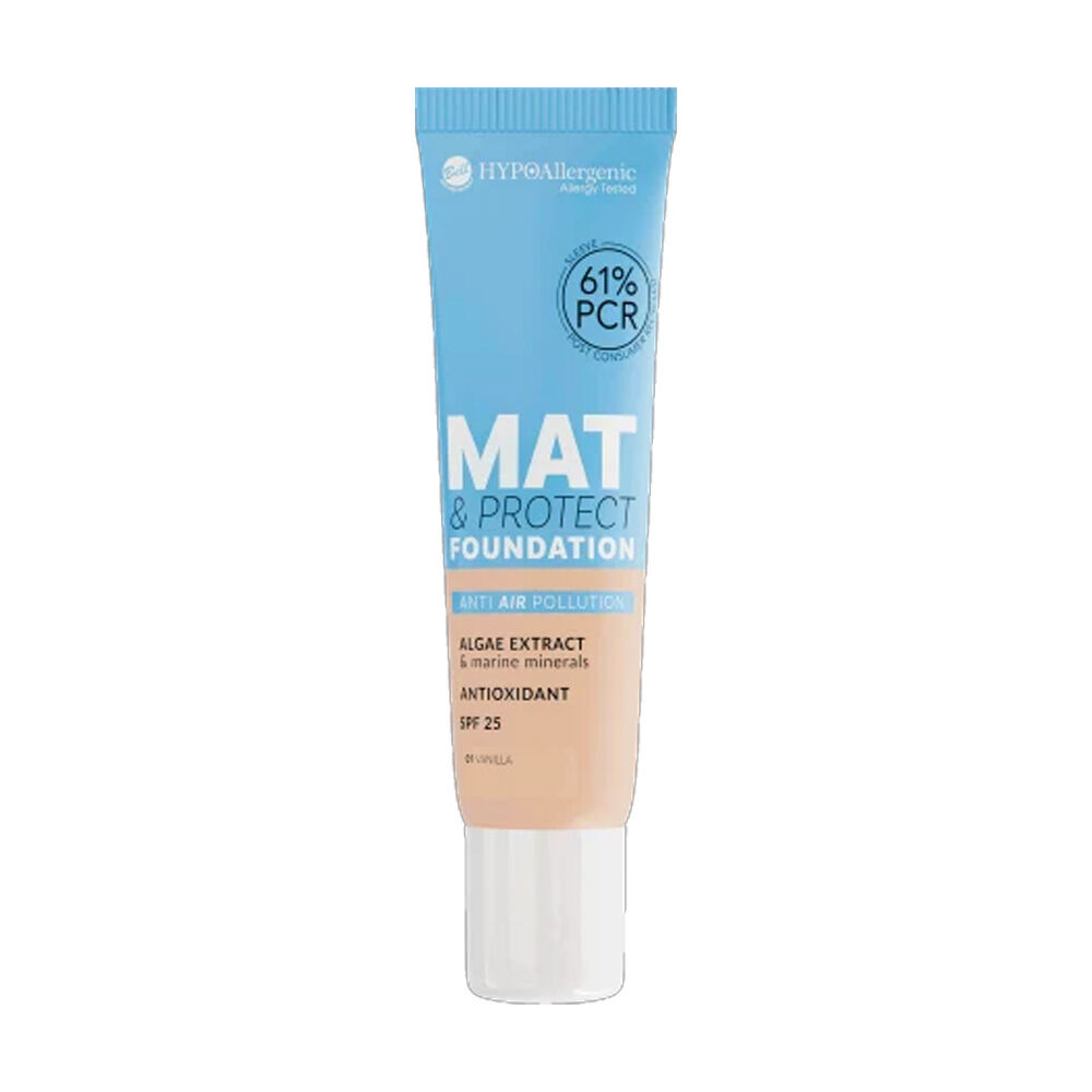 Bell Hypoallergenic Mat & Protect Foundation SPF 25 Vanilla - -