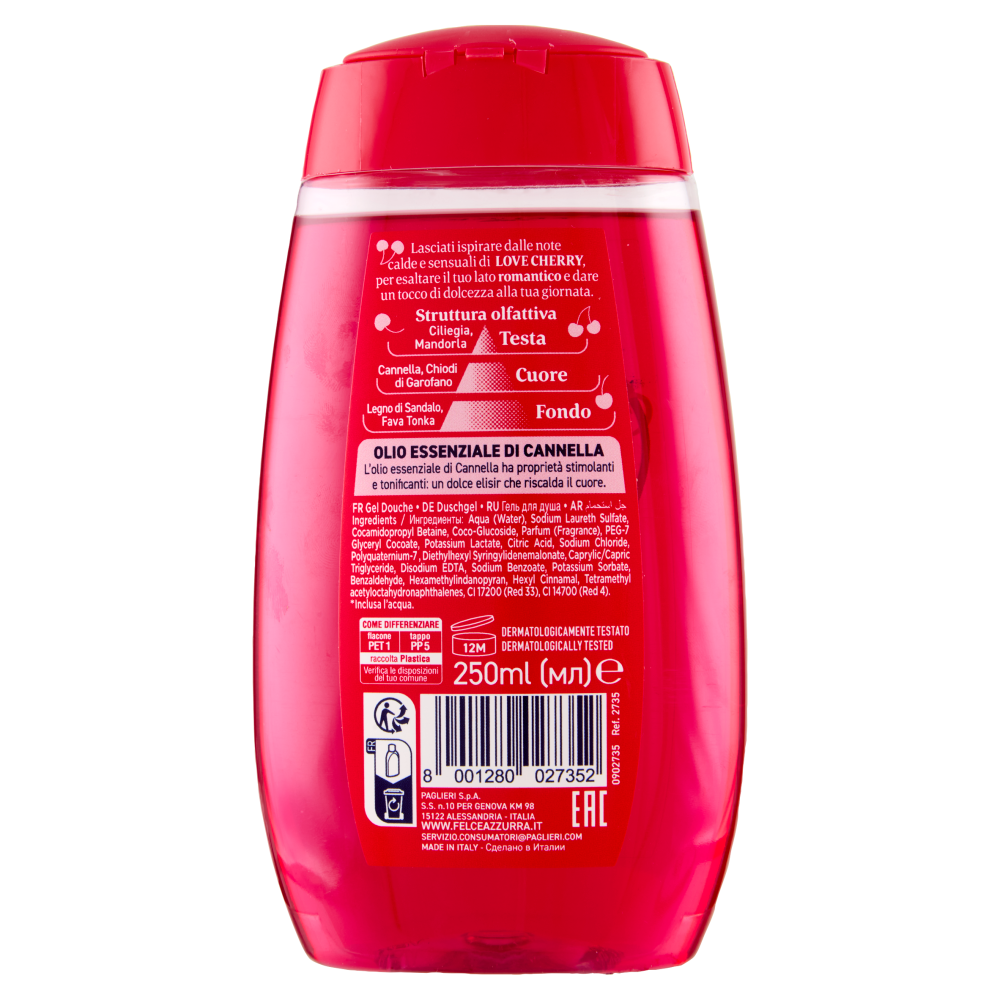 Felce Azzurra My Mood love Cherry Shower Gel 250 ml, , large