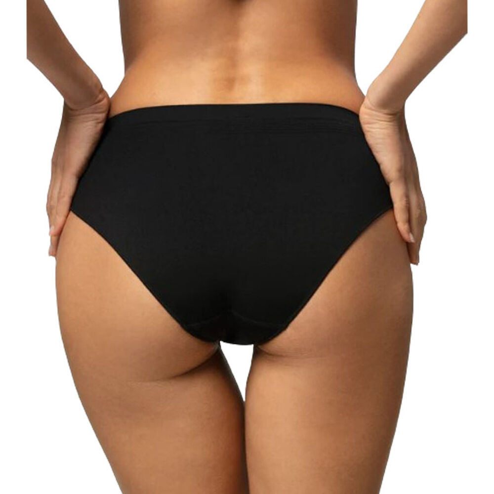 Pompea Slip Seamless Nero L/XL, , large