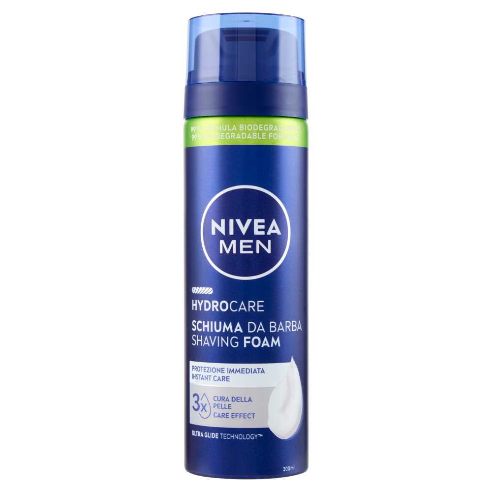 Nivea Men Hydrocare Schiuma da Barba 200 ml, , large
