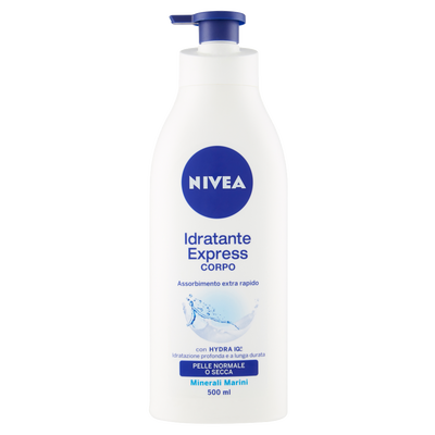 Nivea Crema Corpo Idratante Express Pump 500 ml