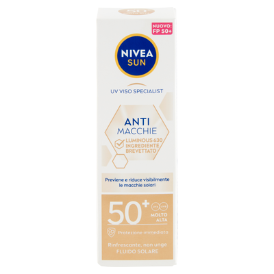 Nivea Sun Anti Macchie Lumionous630 Fluido Solare Spf 50 40 ml