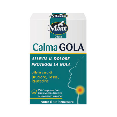 Matt Calma Gola 24 Compresse