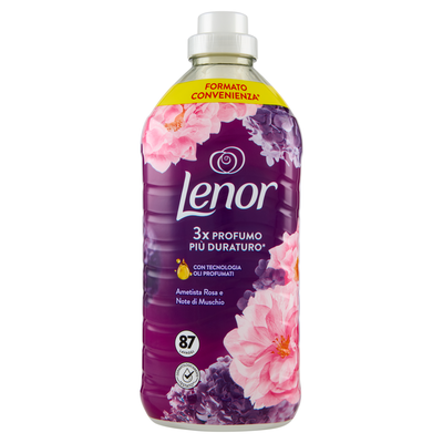Lenor Ammorbidente Concentrato Ametista Rosa e Note di Muschio 87 Lavaggi