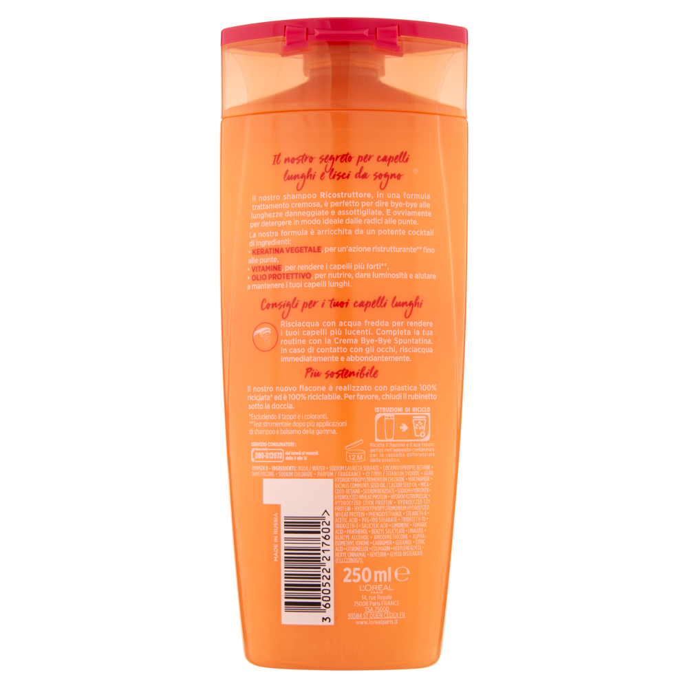 Elvive Dream Long Shampoo con Keratina 250 ml, , large