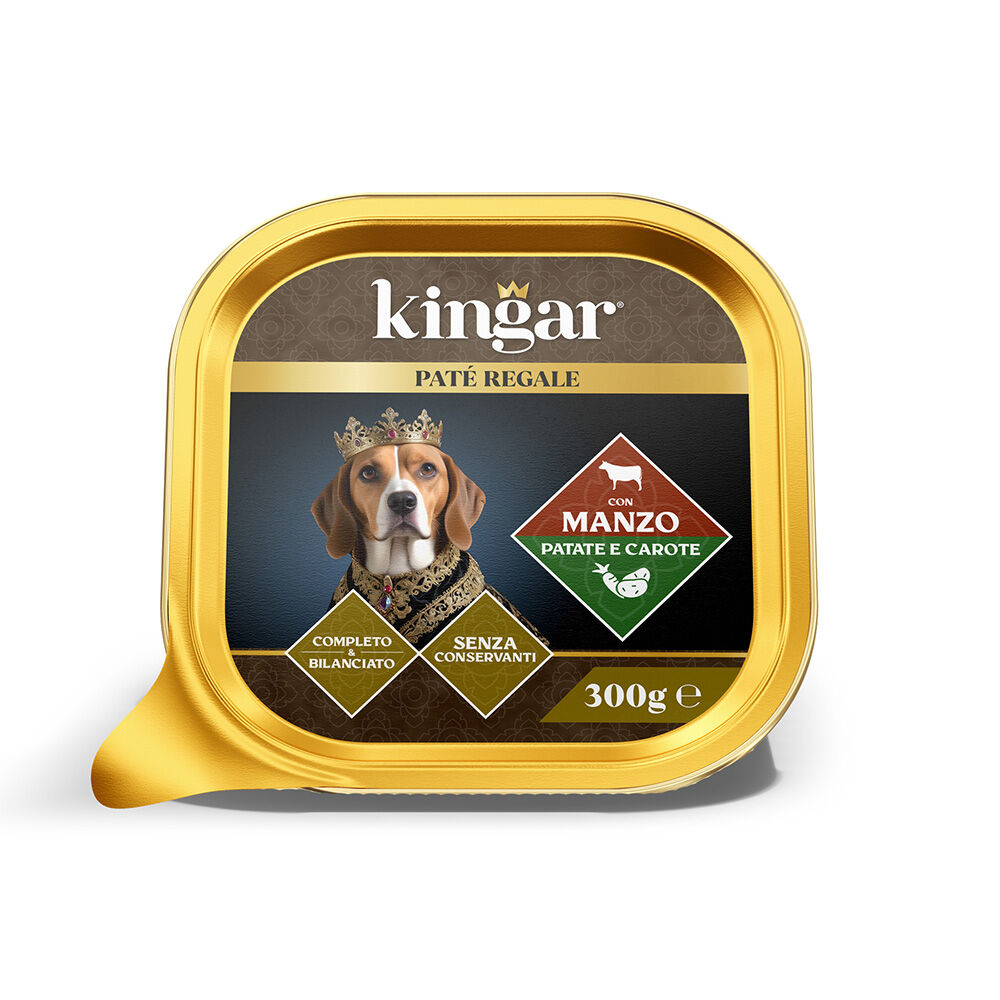 Kingar Patè Regale Manzo, Patate e Carote, , large