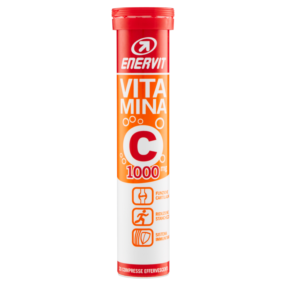 Enervit Vitamina C 1000mg 20 Compresse Effervescenti, , large