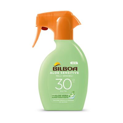 Bilboa Spray Trigger Aloe Sensitive Spf 30 200 ml