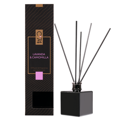 C'74 Diffusori di Fragranza con Bastoncini Lavanda & Camomilla 100 ml