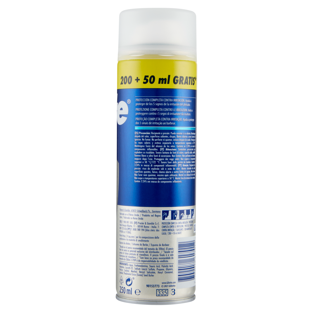 Gillette Schiuma da Barba Series Rivitalizzante 250 ml, , large