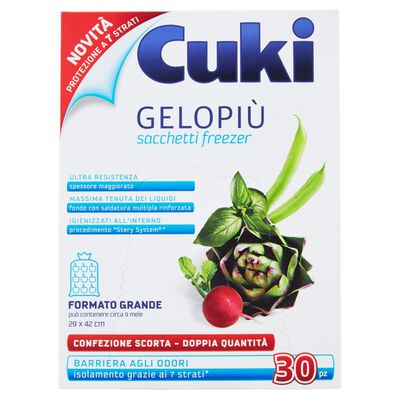 Cuki Gelopi&ugrave; 29x42 cm 30 Sacchetti