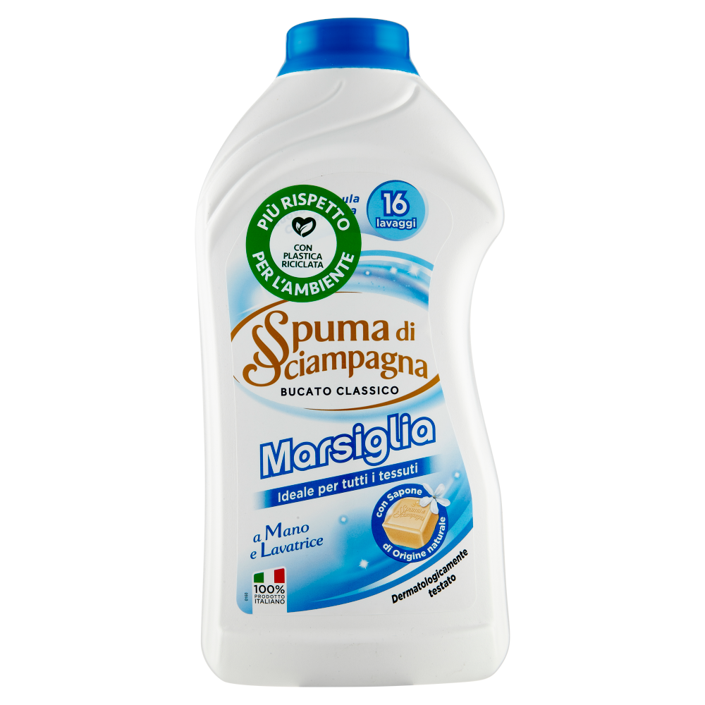 Spuma di Sciampagna Marsiglia Bucato Classico 800 ml, , large