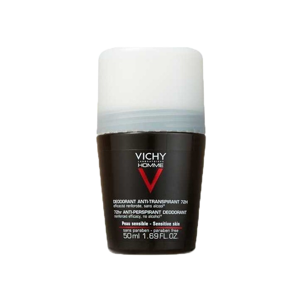 Vichy Homme Deodorante Roll-On 50 ml, , large