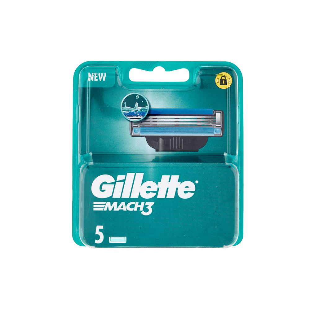 Gillette Macth3 5 Lamette Per Rasoio Manuale - Immagine 2