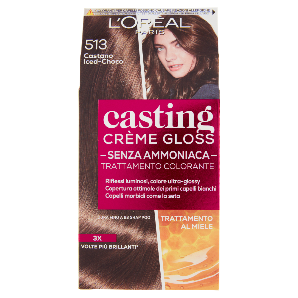 Casting Crème Gloss Colorazione Permanente Castano Iced-Choco N.513 - -
