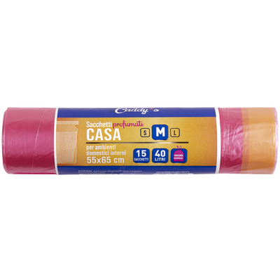 Caddy's Sacchetti Profumati M Rosa 55x65 15 Pezzi