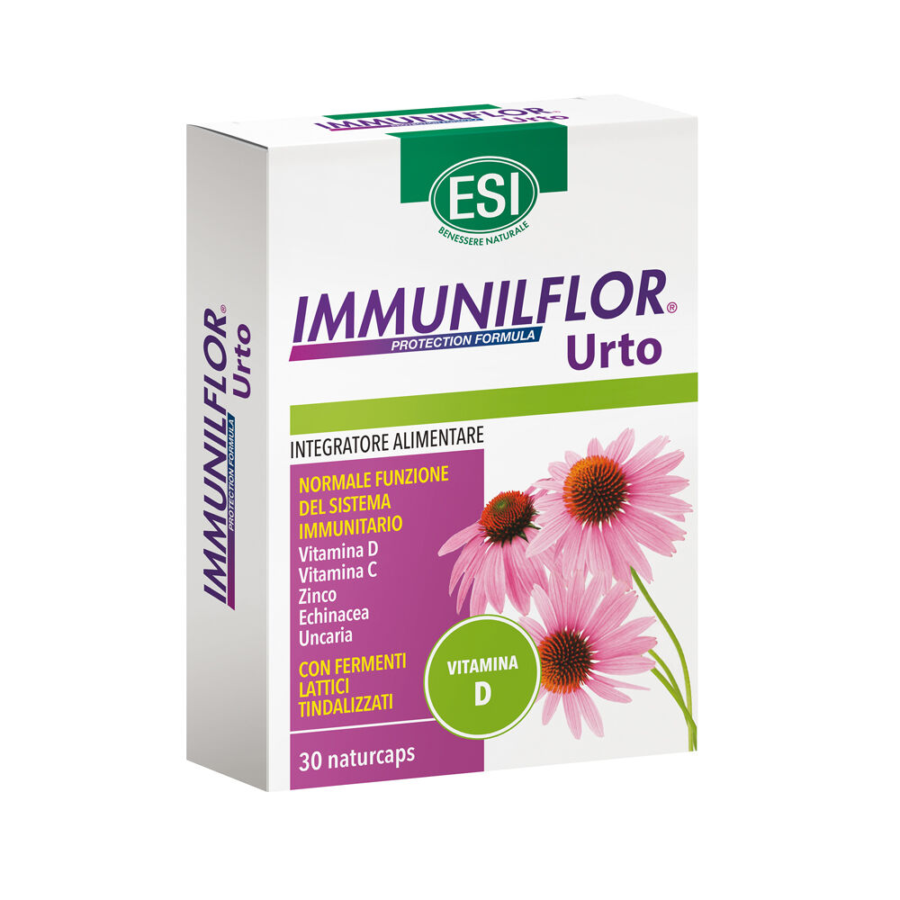 Immunilflor Urto Vitamina D 30 Capsule, , large