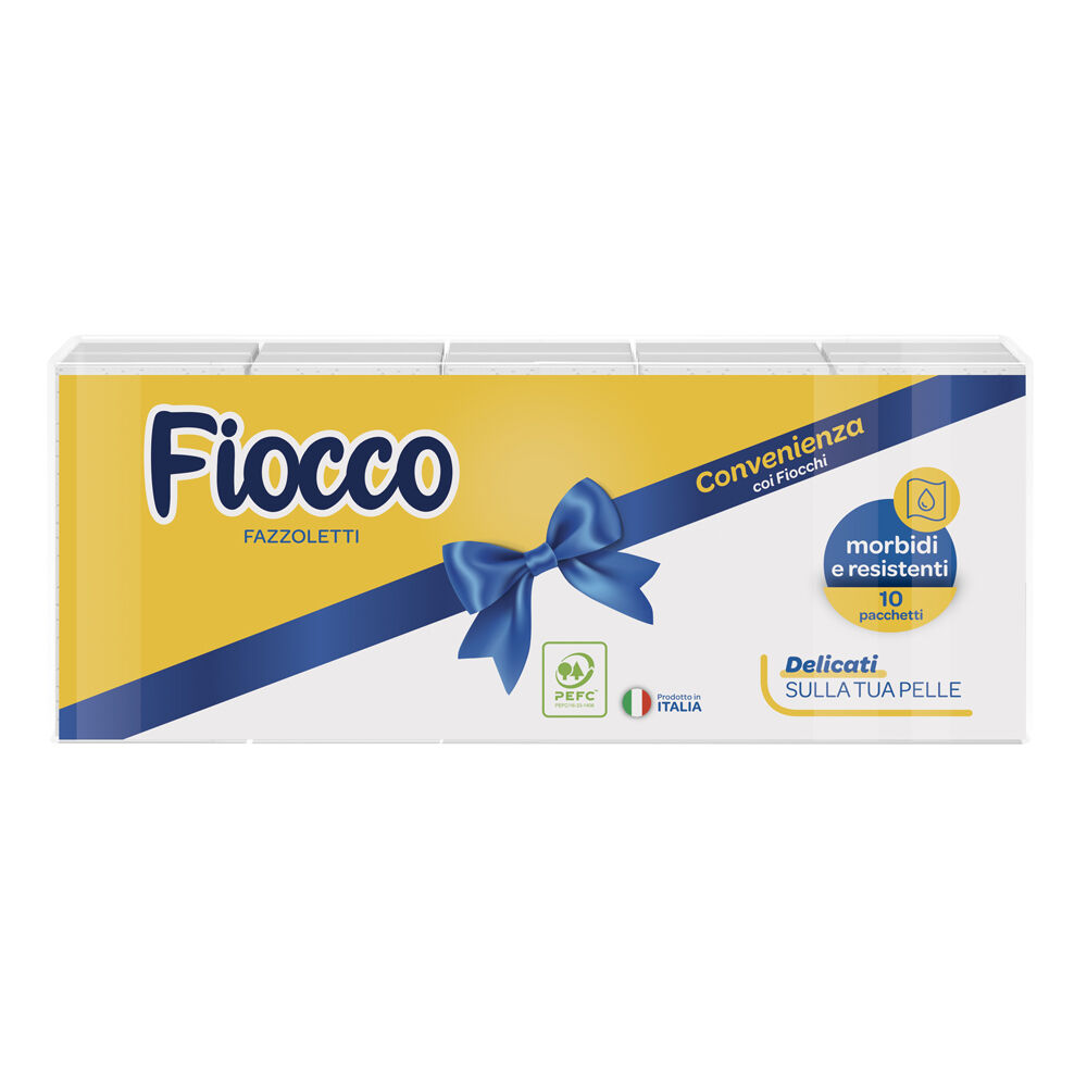 Fiocco Fazzoletti 3 Veli 10 Pacchetti, , large