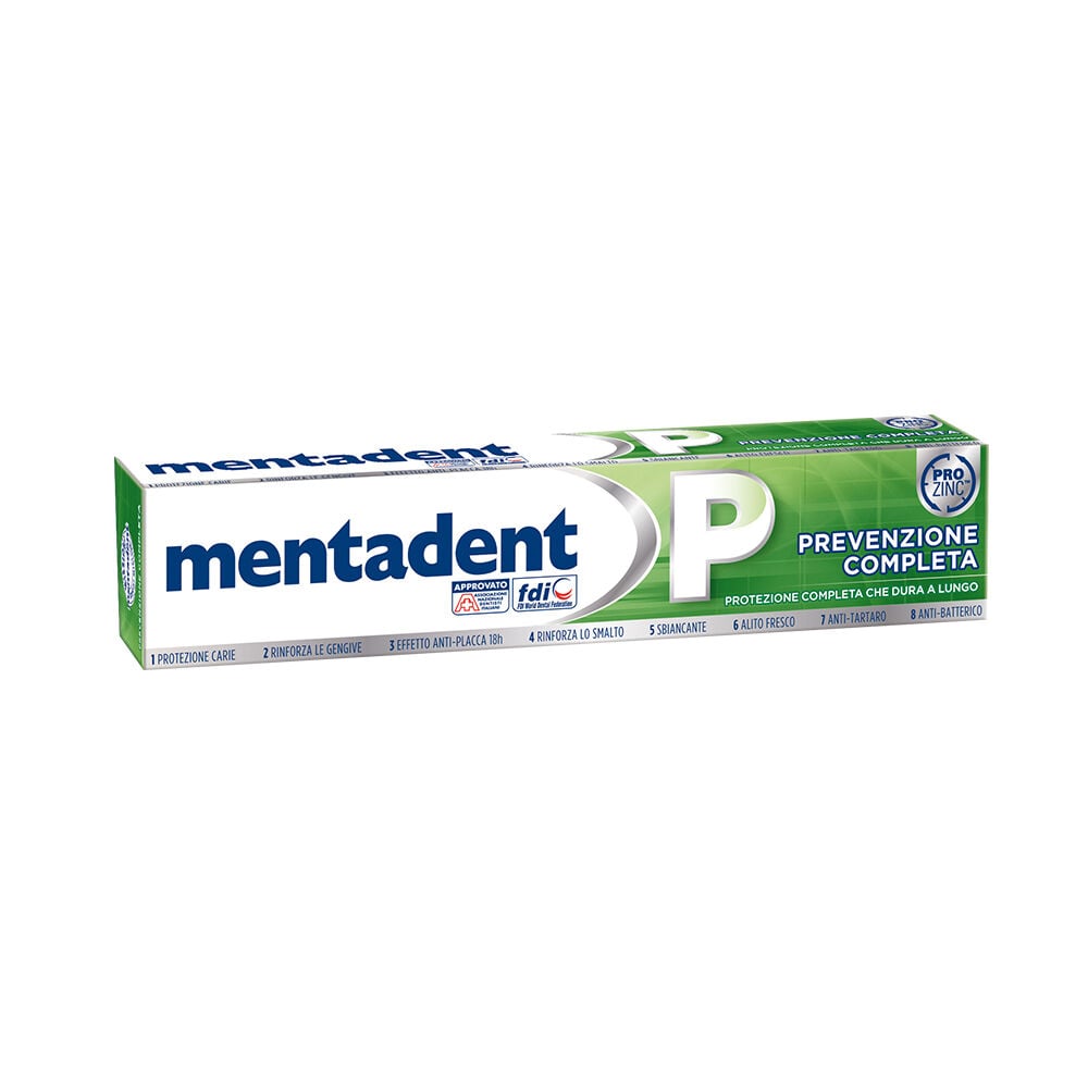 Mentadent P Dentifricio Prevenzione Completa 75 ml - - - Immagine 1