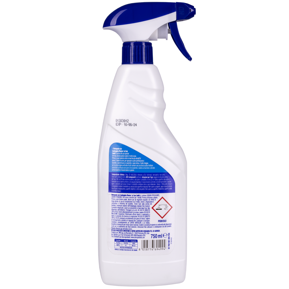 Caddy's Mousse Bagno Candeggina 750ml, , large
