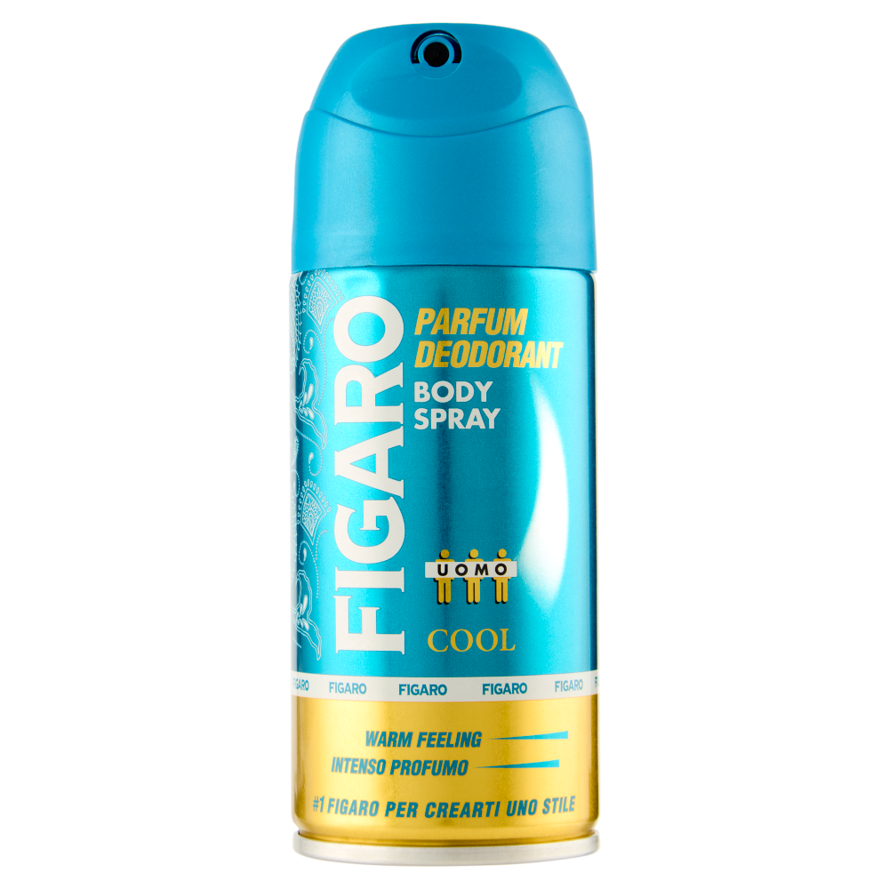 Figaro Parfum Deodorant Cool Body Spray 150 ml, , large